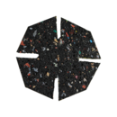 GOMME CONTACT RD PNEU POUR PLOT REGLABLE EPAISSEUR 3MM  COND/100